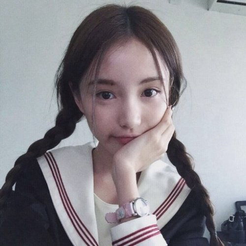 找一个好看的qq头像,发给我
