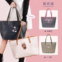 阪织屋其他服装配饰bandgewoo阪织屋女士抽绳双肩包包动漫卡通印花外出便携上学上班女包多少钱