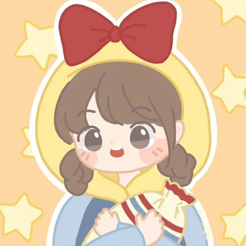 微信头像迪士尼主题少女动漫头像,手绘风格太可爱了