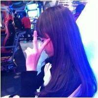qq皮肤长发女生背面2014
