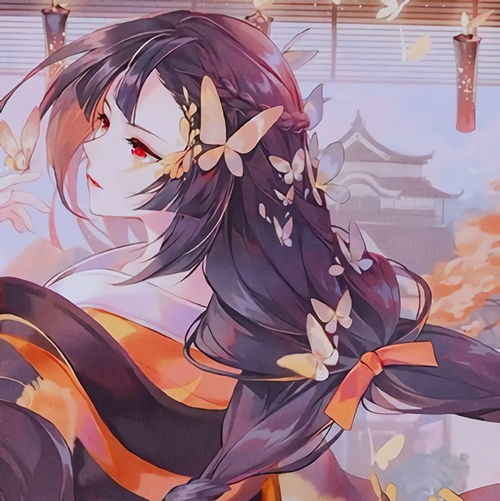 绝美二次元古风女生头像