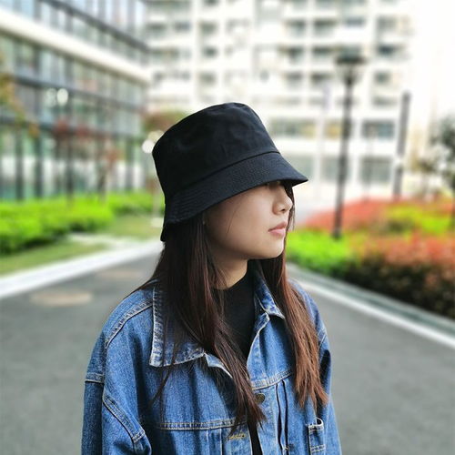 夏天纯棉男女渔夫帽情侣帽子韩版ins风百搭渔夫帽学生盆帽防晒