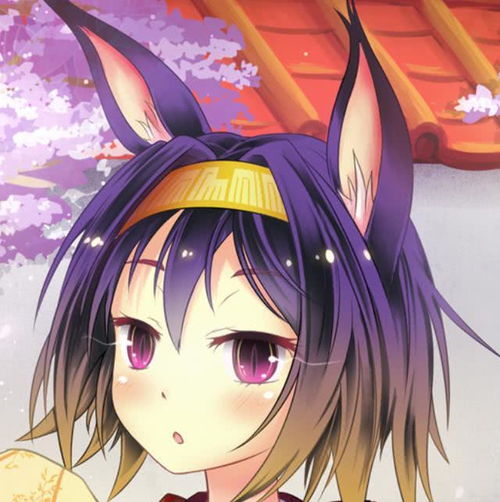 二次元动漫头像长着耳朵的梦幻美少女,初恋的味道,我恋爱了