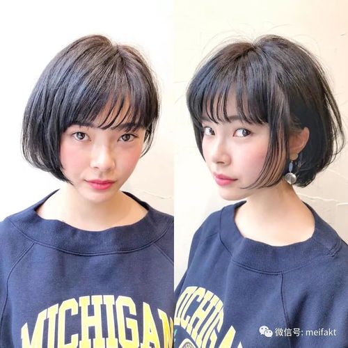 柔美的短发在冬天也一样令人长发美女垂涎