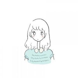 可爱卡通头像简笔画女生女生