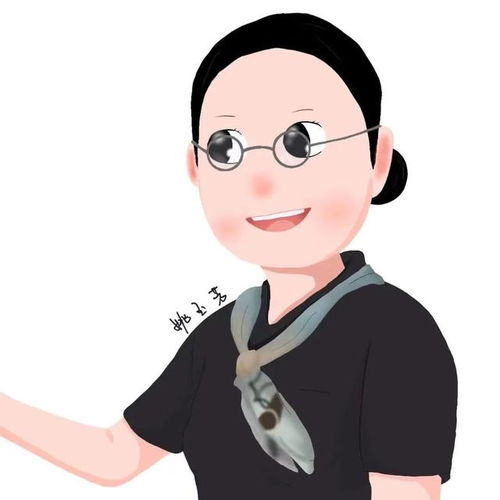 q版老师有点萌,是这名绘画小能手的得意之作