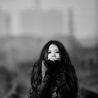 温柔气质型长发淑女qq头像