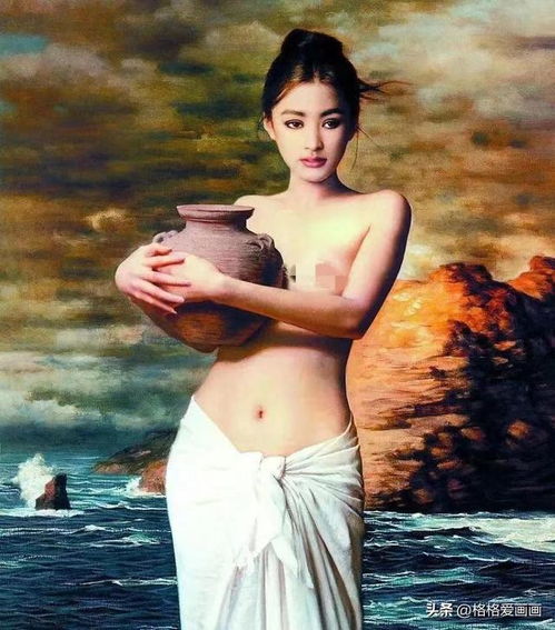 油画艺术家谢楚余油画人物美女作品