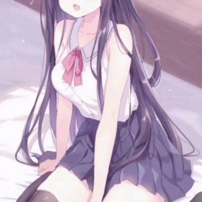 优质动漫腿部女头精致动漫女生可爱萌图片