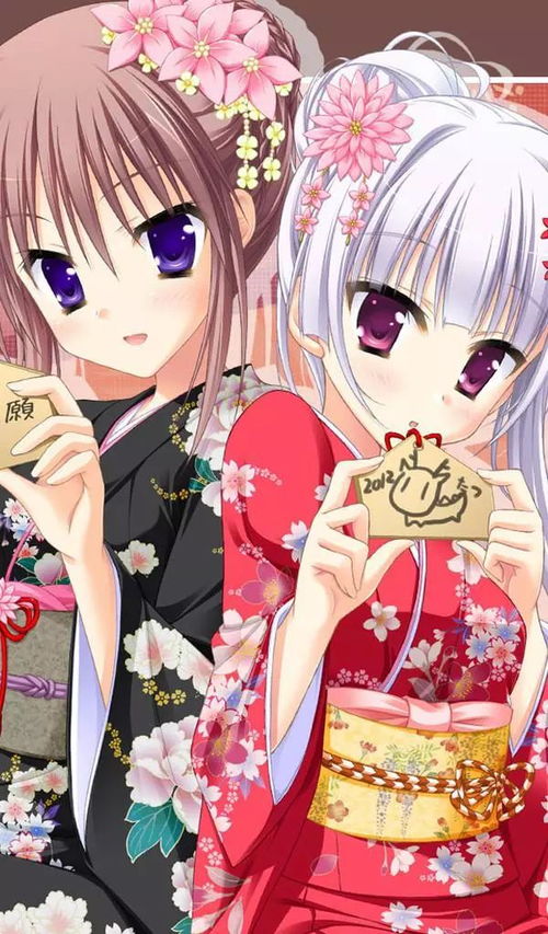 珍藏手机壁纸二次元动漫美女hd高清无水印,手绘cg萌翻淑女