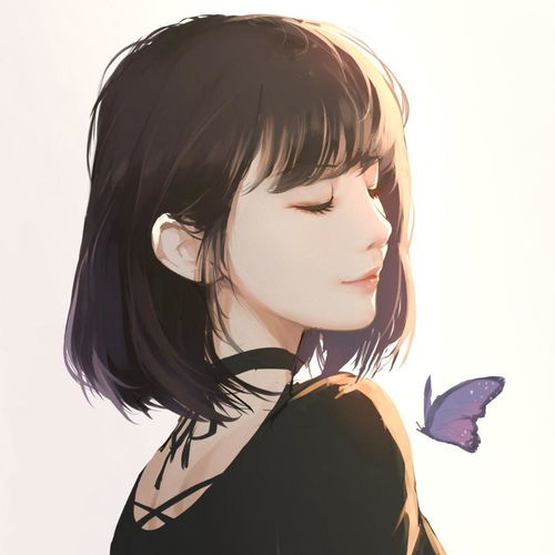 女军人卡通头像动漫女生