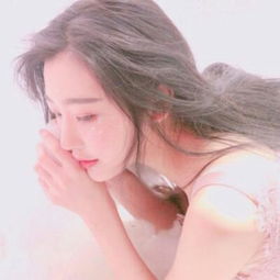 小清新少女头像粉色系真人图片粉红可爱系女生头像