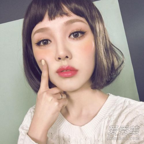 韩国化妆师小马教你如何画干花妆