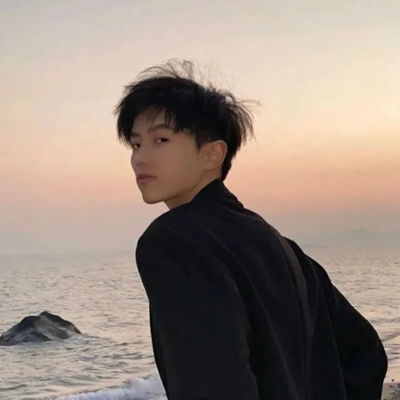 帅气男生头像真人模糊