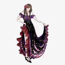 女孩美丽油画美人美丽女孩漂亮贵妇人图片素材其他格式下载动漫人物大全