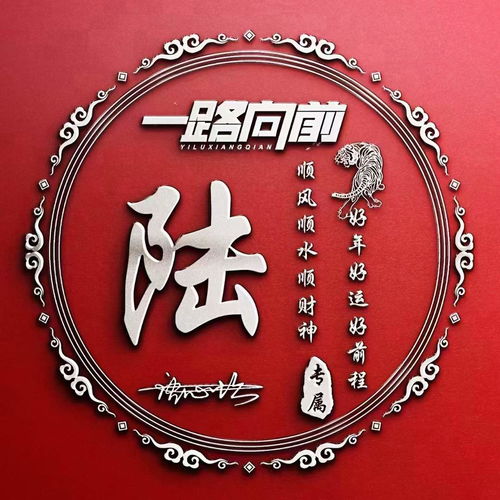 2022你的微信头像该换新了,一路向前鸿运当头3d签名头像,请查收
