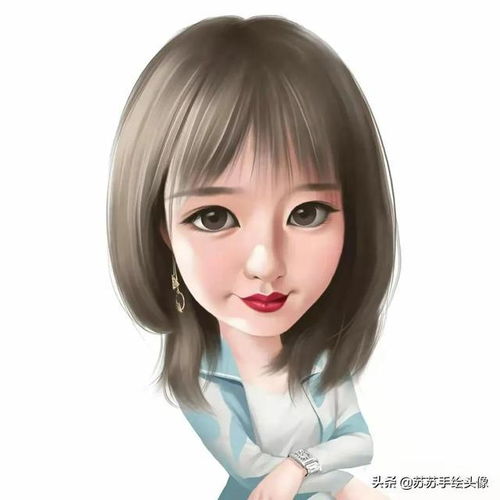 换个头像吧,个性鲜明的真人手绘头像,大气又有趣