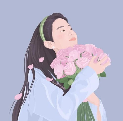 刘亦菲捧花头像