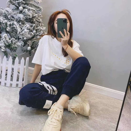 纯棉ins短袖t恤女装夏季韩版网红同款宽松雏菊印花学生情侣上衣潮