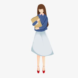 手绘秋季美女免扣素材图片素材其他格式下载动漫人物大全