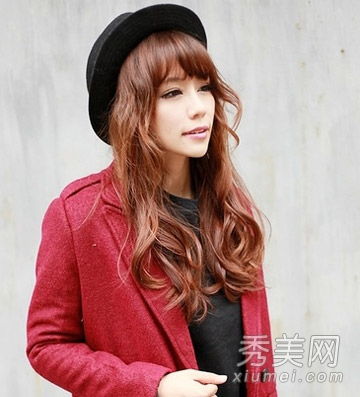 长脸女孩适合发型图片韩版刘海甜美减龄