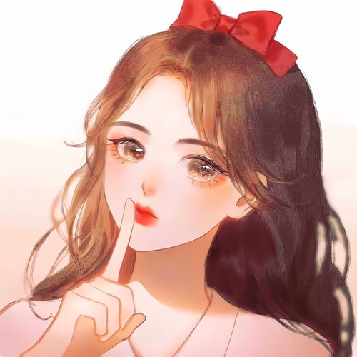 全网颜值担当的手绘女生头像