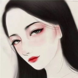 唯美人物素描图片大全素描头像