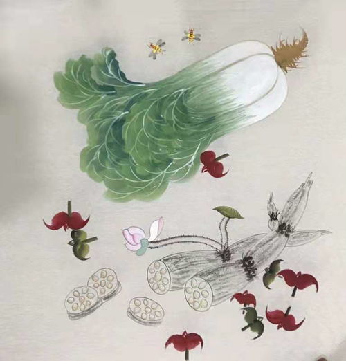 美女画家泽青老师书画作品