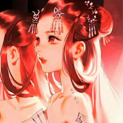 动漫头像女古风唯美淡雅忧伤动漫头像