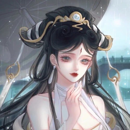 超精美古风动漫头像你是藏在云层里的月亮
