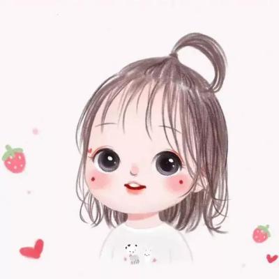 微信可爱头像超可爱萌萌哒手绘女生