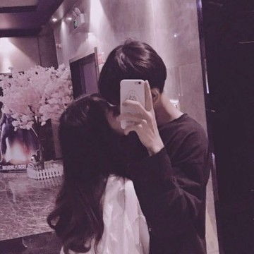 模糊少女心甜蜜情头头像
