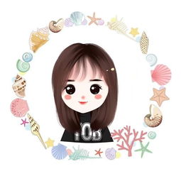 适合女孩子发的唯美清新句子合集手绘唯美头像温柔头像