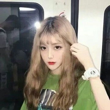微丧头像女生真人iu