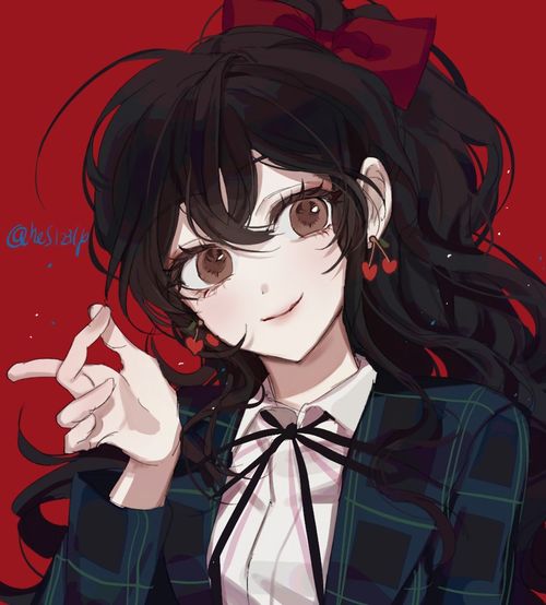 画师樱桃笔下的女生头像,也太好看了吧