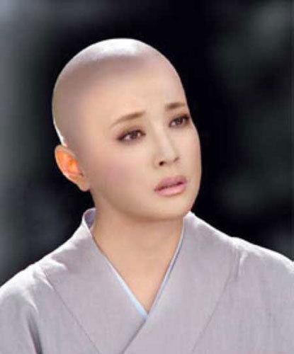 范冰冰吴佩慈胡杏儿赵薇孙菲菲女星另类光头照盘点