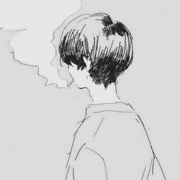 抽烟卡通头像男生霸气