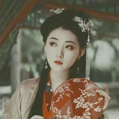 唯美古风头像女生真人意境超好看的古风头像