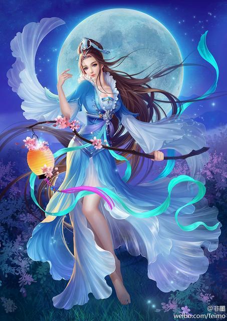 每天都来一组古装动漫游戏美女,真是大美了