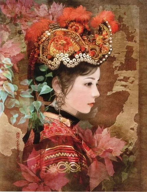 彩绘五十六个民族姑娘,经典耐看,简直美炸