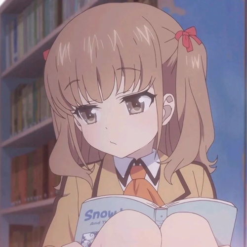 小仙女情侣头像宝,该换动漫头像啦
