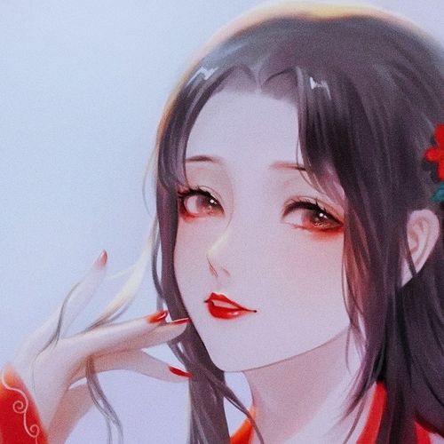 优质古风女头我曾踏月而来,只因你在山中