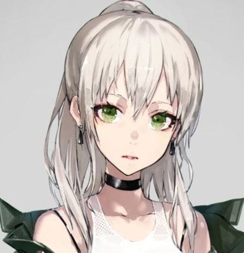 二次元气质少女灵动可爱的小美女,楚楚动人的样子特别惹人爱