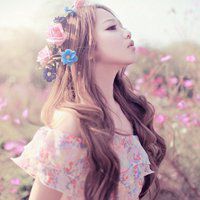 女生头像欧美范小清新