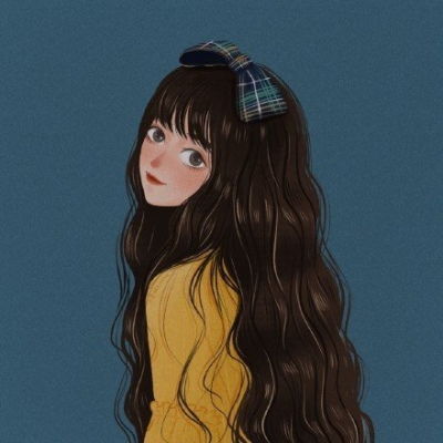 女生手绘头像2024年超火精美图片