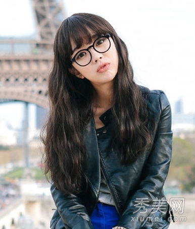 韩国美女爱留长发,让气质变得温柔
