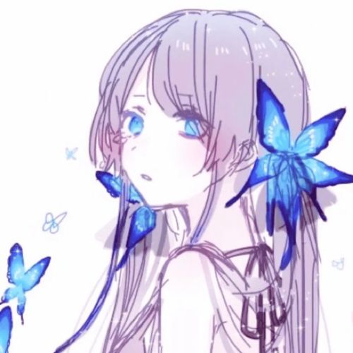 藏匿浪漫的动漫闺蜜头像