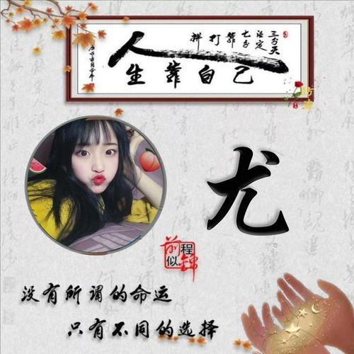 百家姓氏头像没有所谓的命运只有不同的选择276期