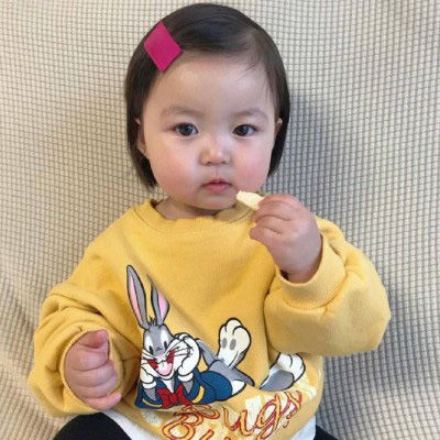 罗熙头像图片韩国网红小女孩罗熙高清头像