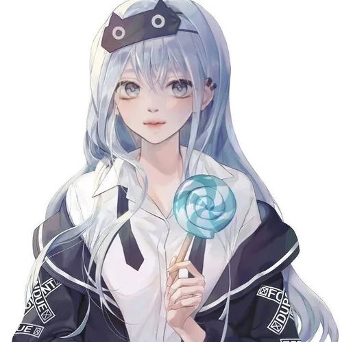 唯美手绘女生头像愿你忠于自己活得还像自己